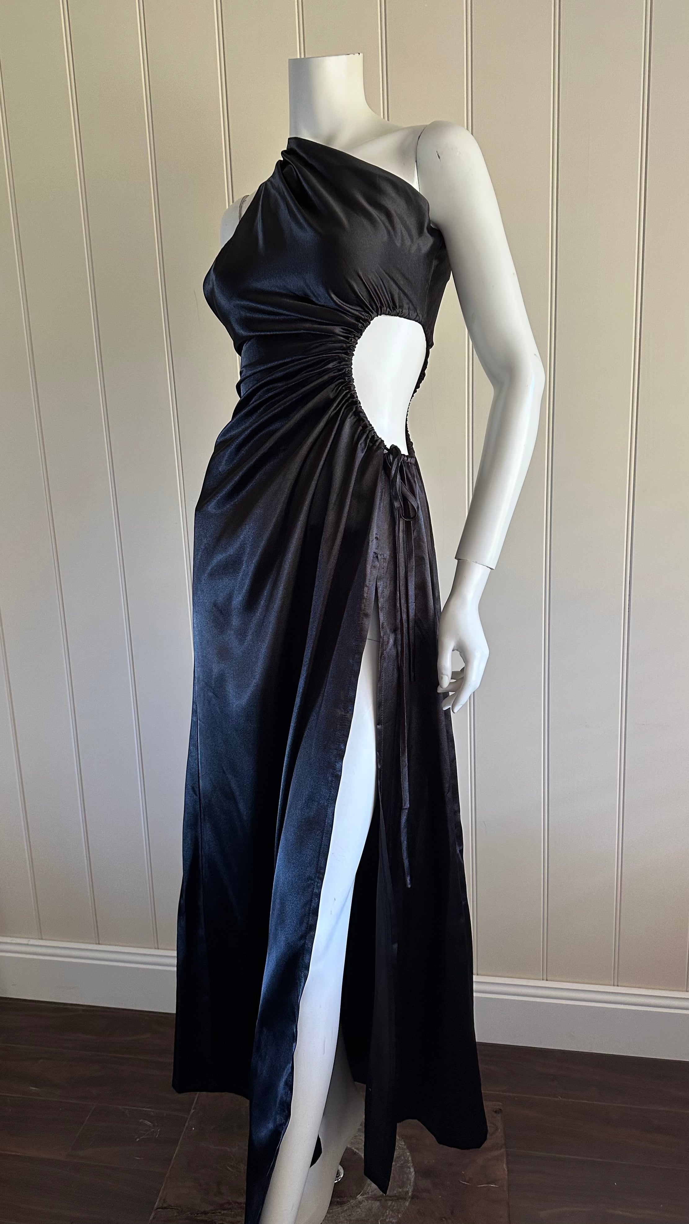 Sonya Noir Maxi Dress Black Size 6